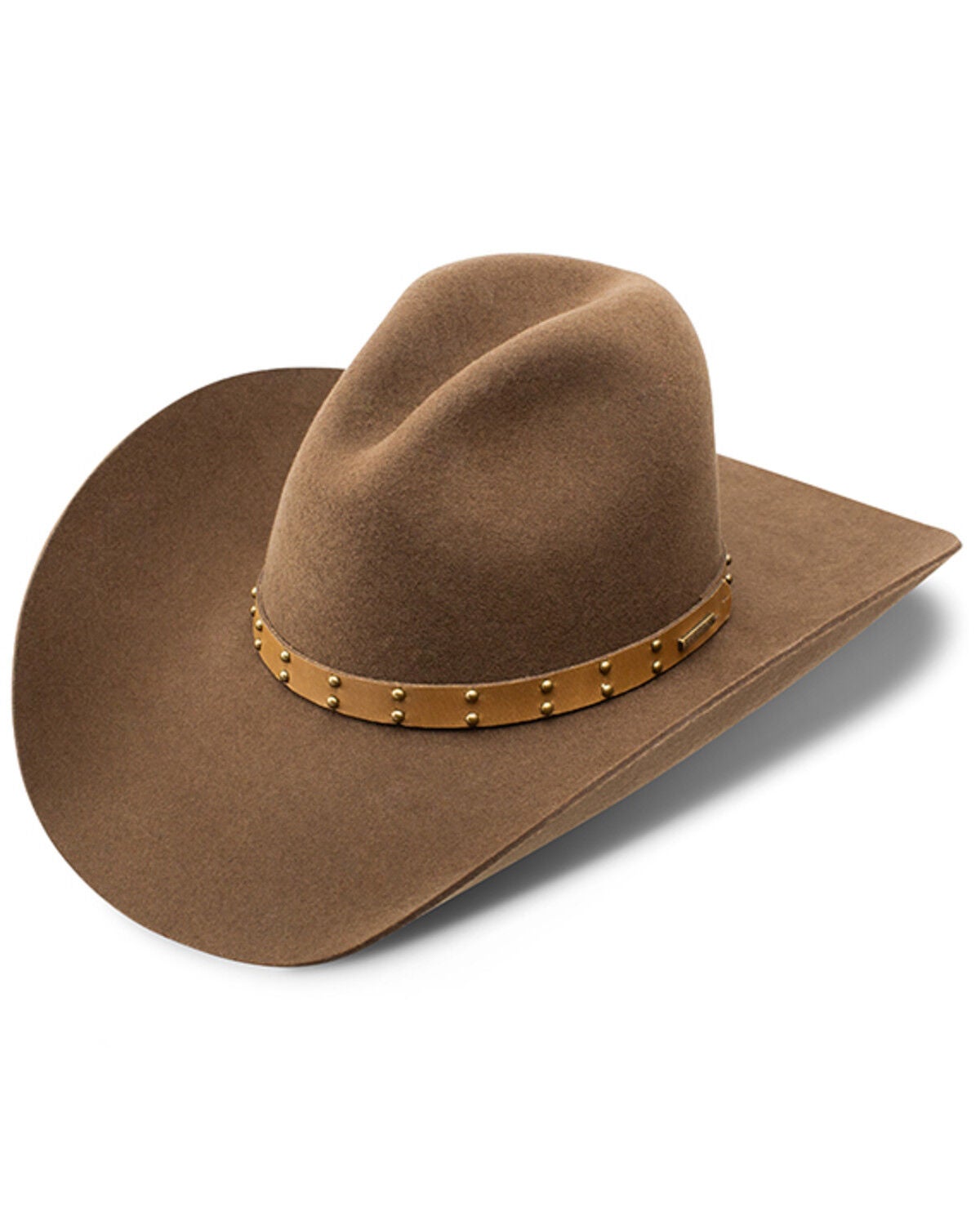 Stetson Seminole 4X Buffalo Fur Felt Hat, Mink, hi-res