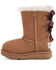 UGG Girls' Mini Bailey Bow II Boots, Chestnut, hi-res