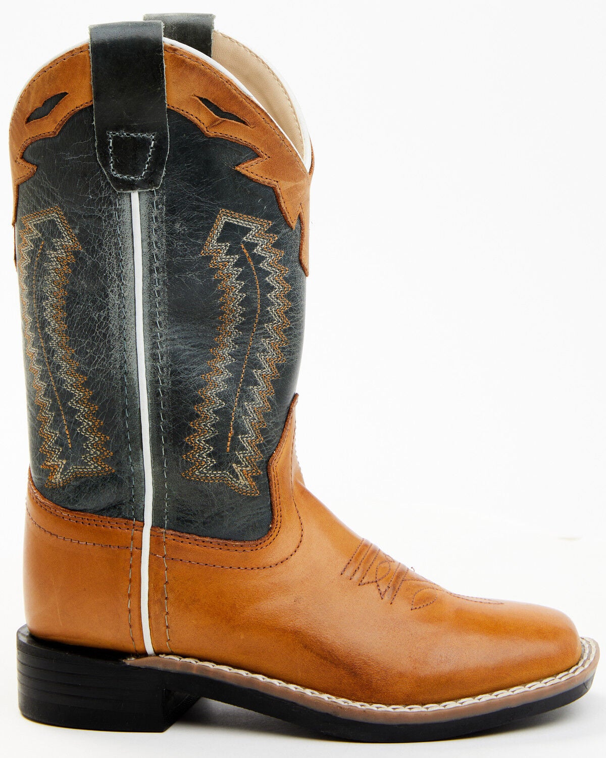 Image #2 - Cody James Boys' Western Boots - Square Toe, Brown, hi-res