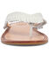 Image #4 - Frye Women's Ava Fringe Sandals, White, hi-res