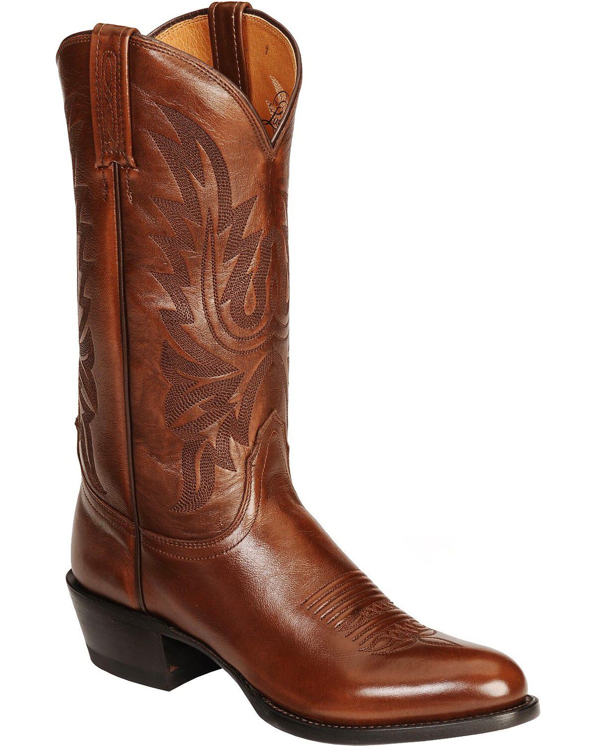 Lucchese men's embroidered western boots Clearance