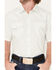 Gibson Men's Geo Fun Geo Print Snap Western Shirt , Cream, hi-res