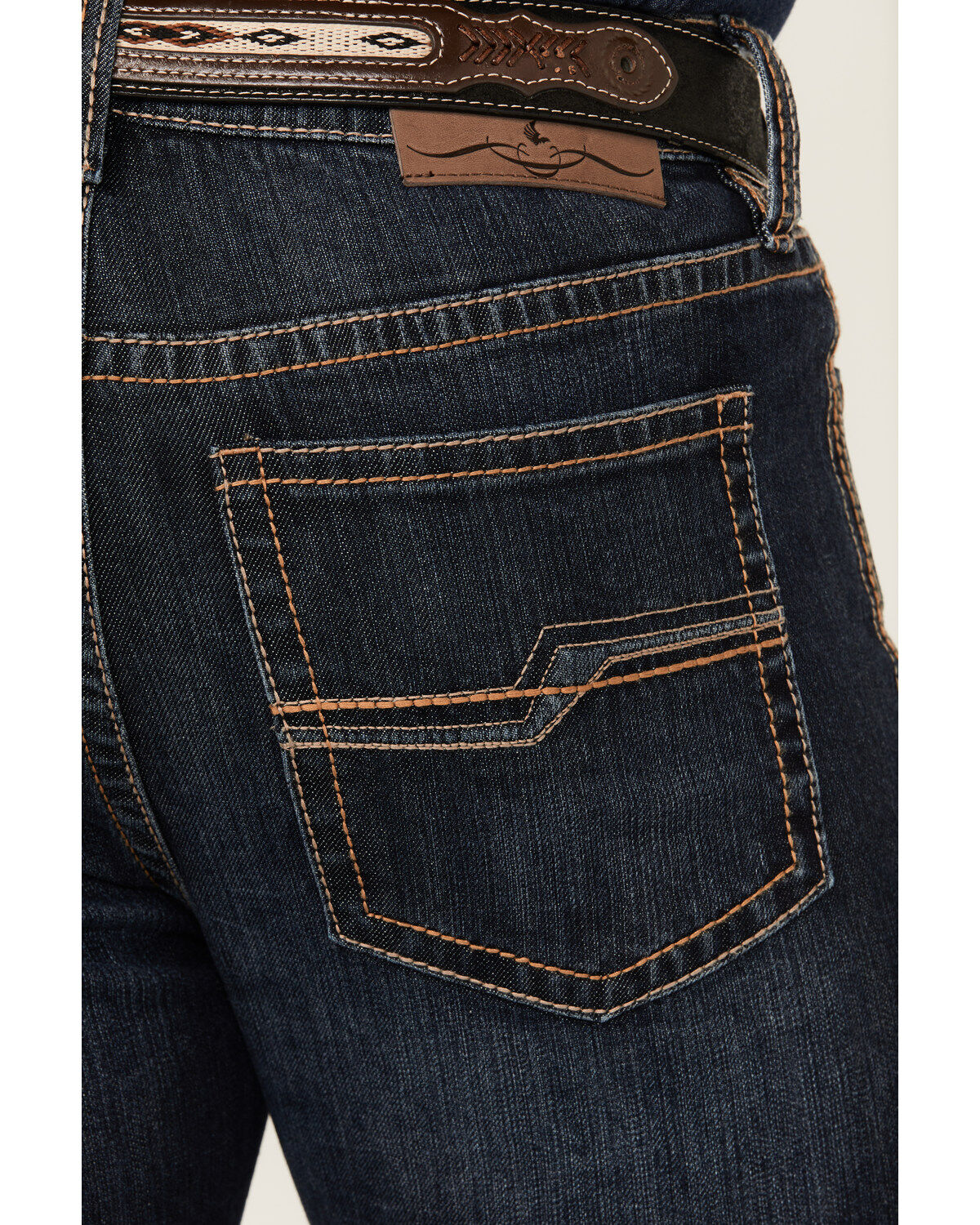 Image #4 - Cody James Men's Shadow Wash Jackson Slim Straight Stretch Denim Jeans, Dark Wash, hi-res