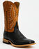 Image #1 - Horse Power Men's Western Boots - Broad Square Toe, Black, hi-res