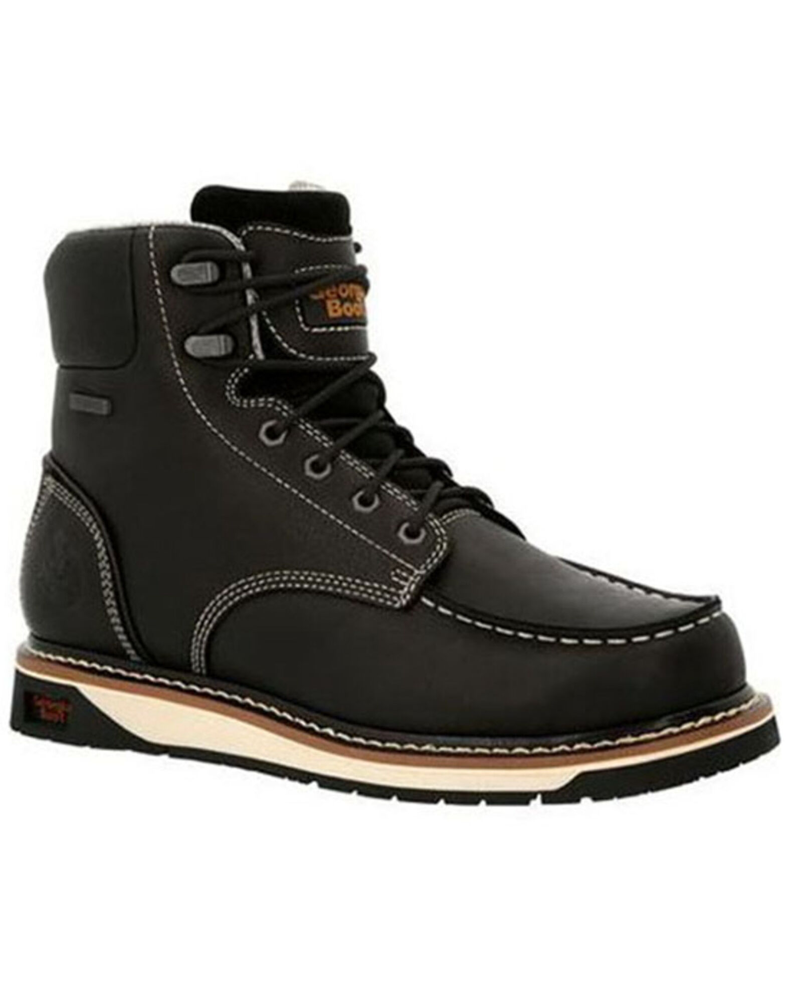 Men's wedge outlet work boots