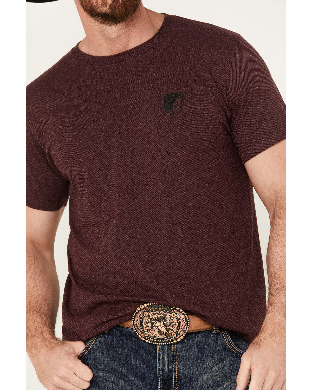 Product Name:  RANK 45® Men's Bedford American Flag Short Sleeve T-Shirt