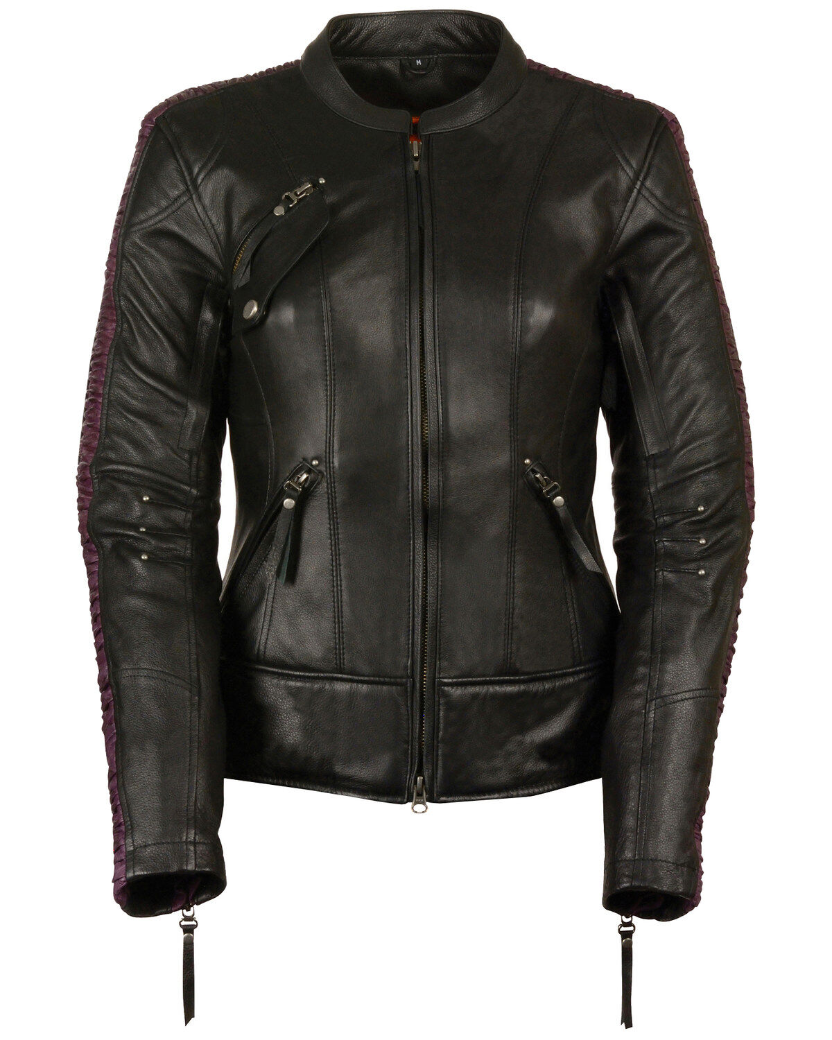 Image #1 - Milwaukee Leather Women's Concealed Carry Embroidered Phoenix Leather Jacket - 3X, , hi-res