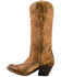 Lucchese Women's Laurelie Embroidered Floral Western Boots, Brown, hi-res