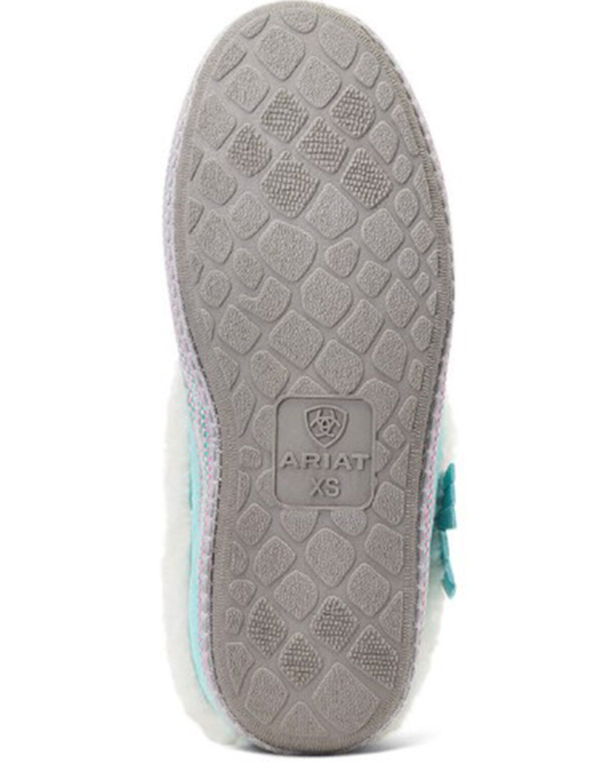 Image #4 - Ariat Women's Melody Slipper - Round Toe, Turquoise, hi-res