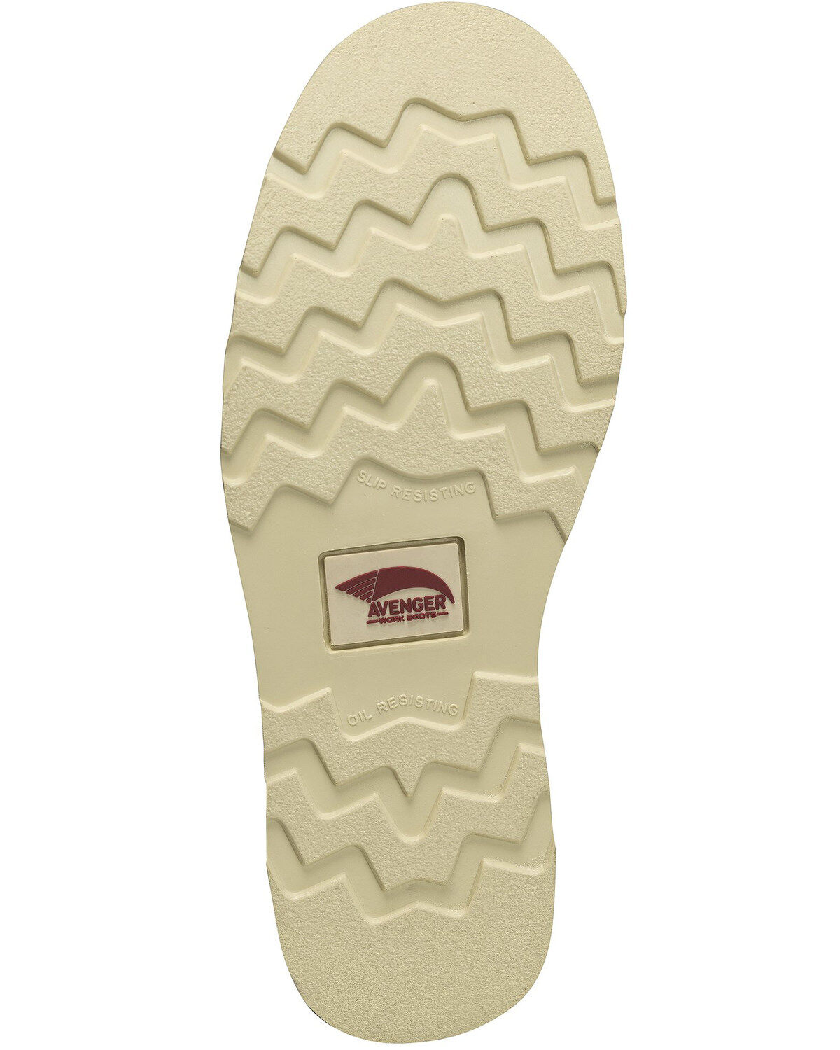 Image #7 - Avenger Women's Waterproof Wedge Work Boots - Composite Toe, Brown, hi-res