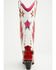 Image #5 - Azalea Wang Women's Cheona Star Studded Inlay Tall Fashion Boots - Snip Toe, Red, hi-res
