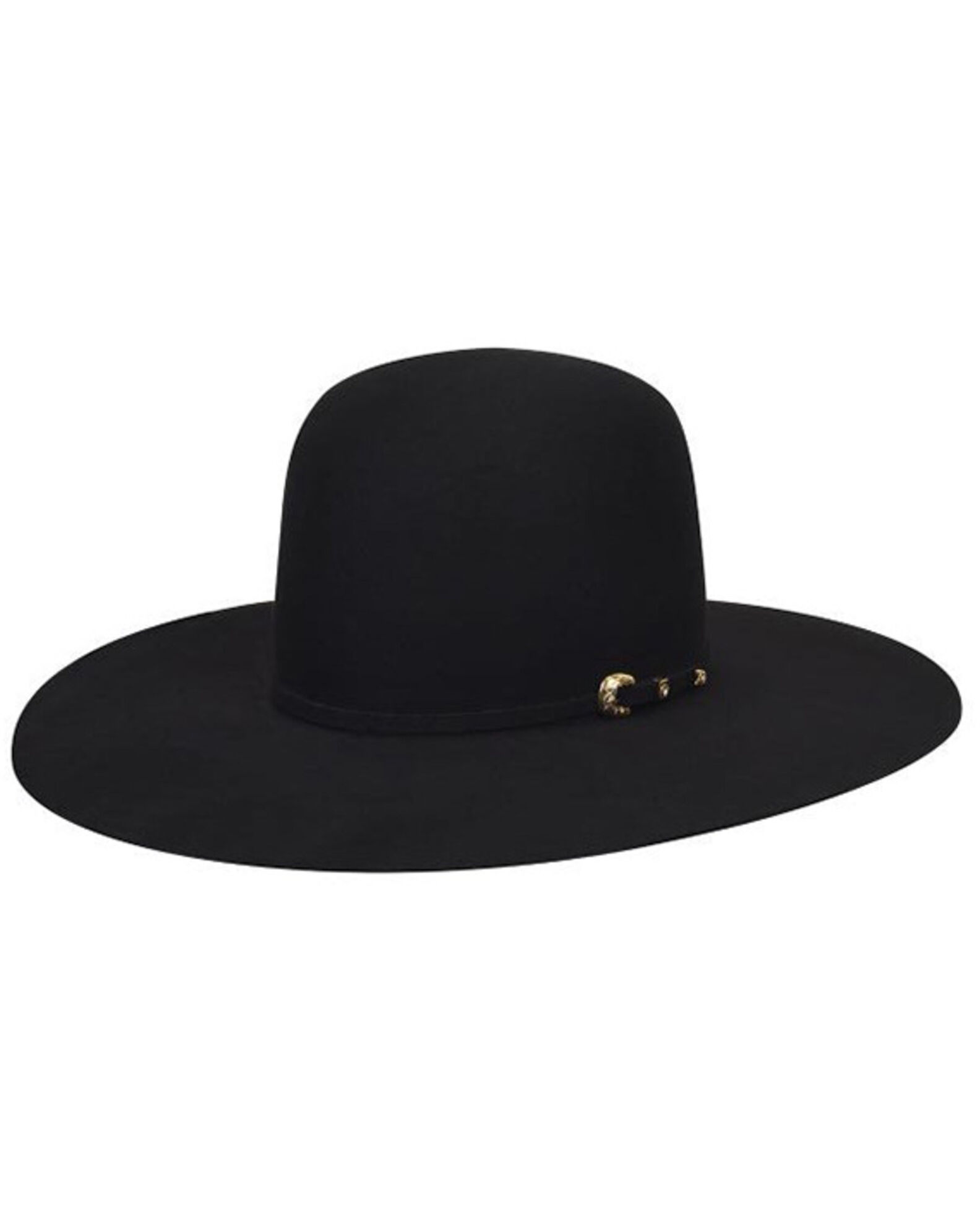 Landry BAILEY Black Wool Felt Cowboy Hat
