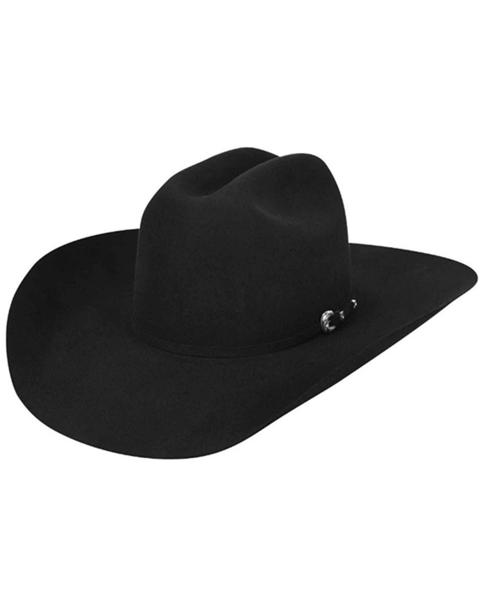 Landry BAILEY Black Wool Felt Cowboy Hat