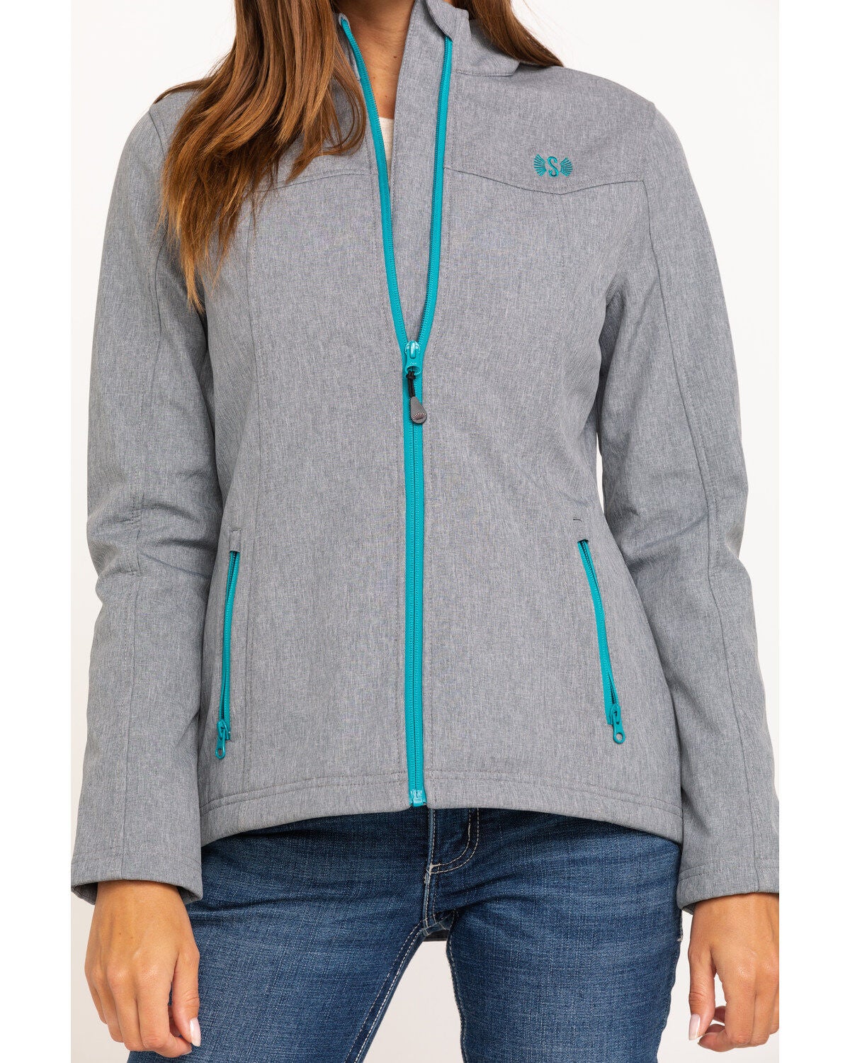 light grey womens jacket