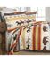 Image #1 - Carsten Home Western Striped Print Twin Quilt Set - 2 Piece, Multi, hi-res