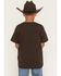 Image #4 - Riot Society Boys' Bucking Bronco Embroidered Short Sleeve T-Shirt, Brown, hi-res