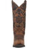Laredo Women's Embroidered Leaf Western Performance Boots - Snip Toe, Tan, hi-res