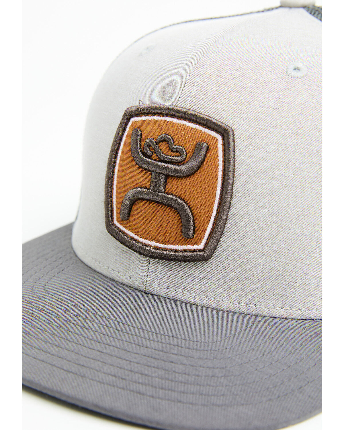 Image #2 - Hooey Men's Zenith Trucker Cap, Grey, hi-res