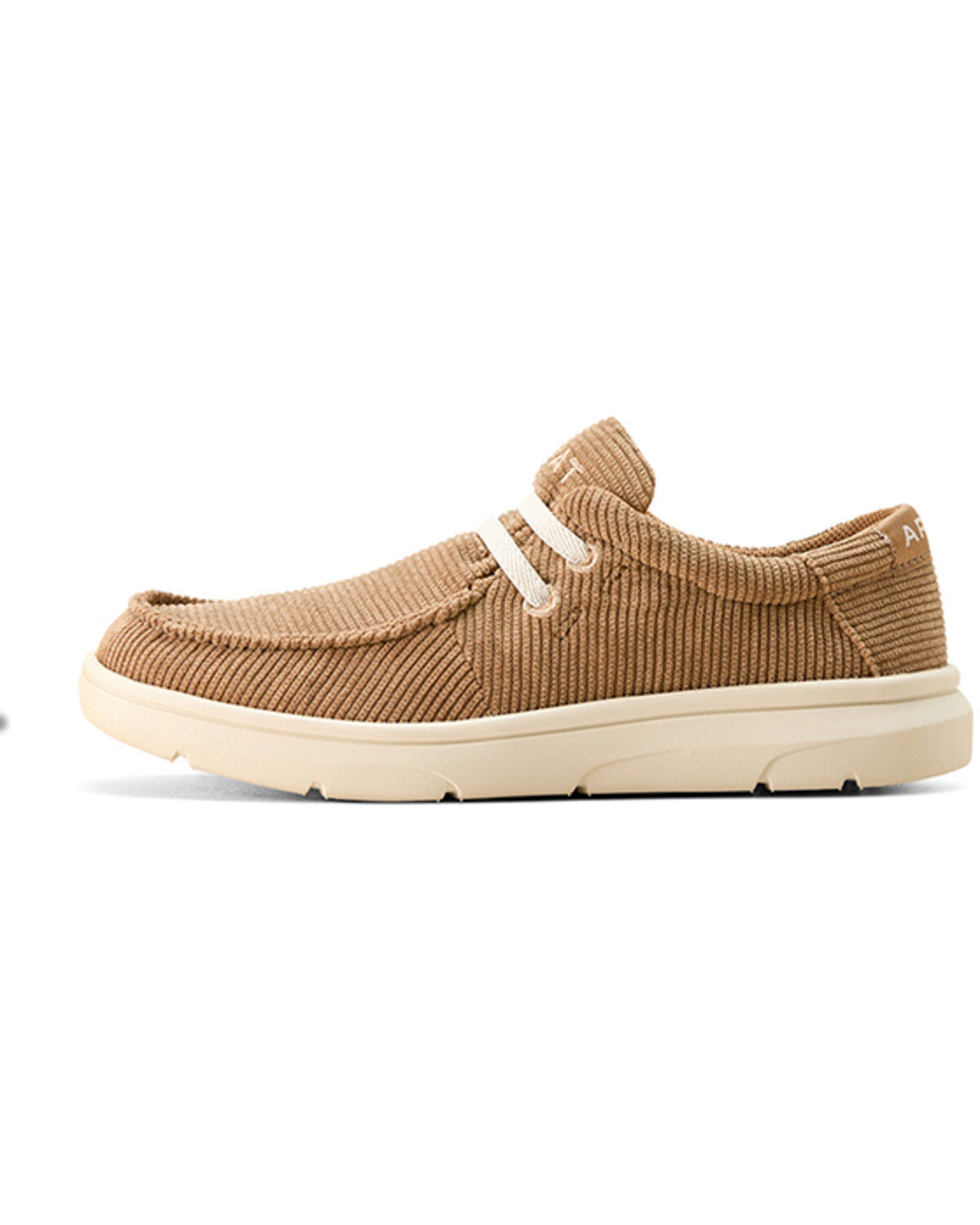 Image #2 - Ariat Boys' Corduroy Hilo Casual Shoes - Moc Toe, Brown, hi-res