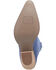 Image #7 - Dingo Women's Thunder Road Western Boots - Snip Toe, Blue, hi-res