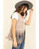 Image #3 - Vocal Women's Lace Studded Fringe Vest, , hi-res