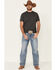 Image #1 - Cinch Men's Grant Light Stone Performance Stretch Relaxed Bootcut Jeans, , hi-res