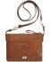 American West Women's Trail Rider Crossbody Bag , Brown, hi-res