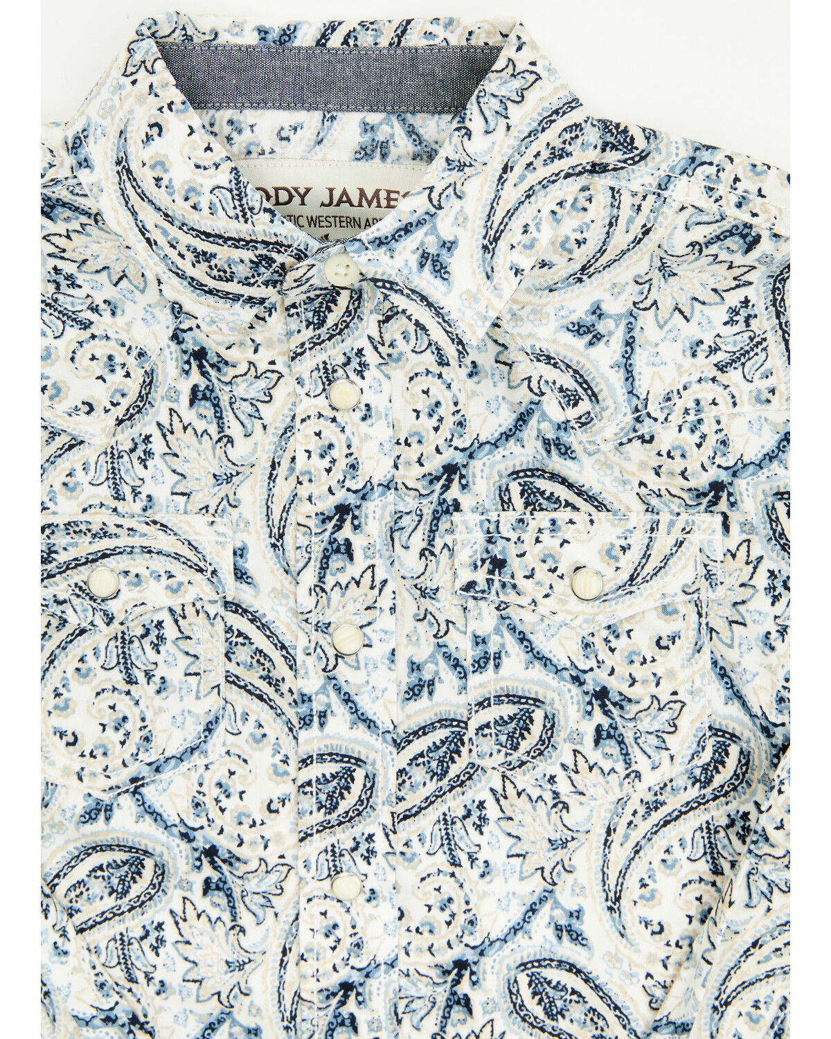 Product Name:  Cody James Toddler Boys' Rodeo Runway Paisley Print Long Sleeve Snap Western Shirt