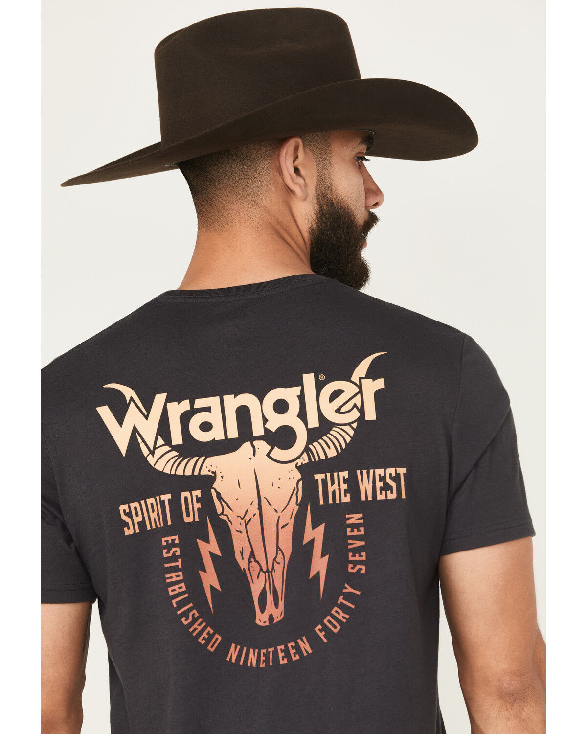 Wrangler Men's Boot Barn Exclusive Steerhead Short Sleeve Graphic T-Shirt