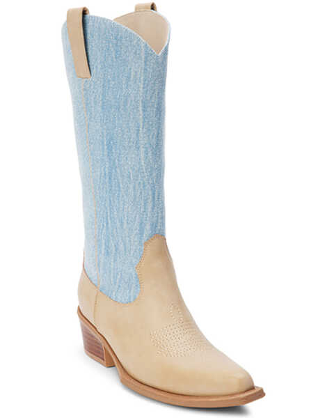 Matisse Women's Banks Western Boots - Snip Toe , Natural, hi-res