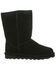 Image #2 - Bearpaw Women's Elle Short Wide Boots - Round Toe, Black, hi-res