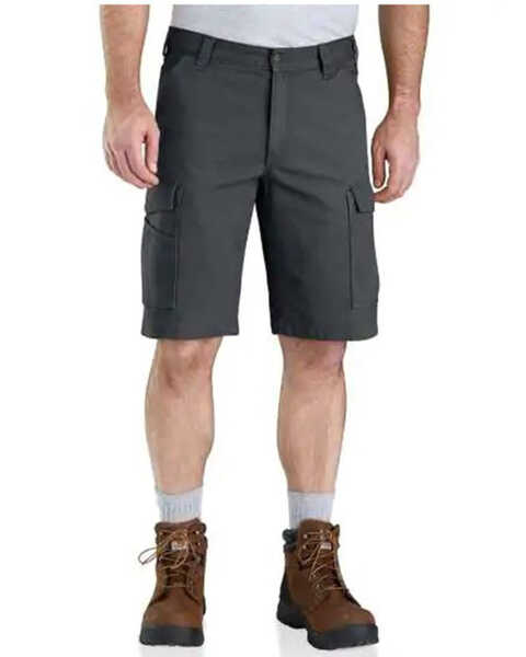 Image #1 - Carhartt Men's Rugged Flex Rigby Work Cargo Shorts , Dark Grey, hi-res