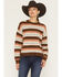 Image #1 - Shyanne Women's Reiner Striped Sweater, Orange, hi-res