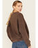Image #4 - Coors Women's Steer Head Crewneck Sweatshirt, Brown, hi-res