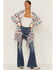 Tasha Polizzi Women's Ines Rissani Serape Fringe Cardigan Sweater, Ivory, hi-res