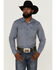 Image #1 - Kimes Ranch Men's Tucson Solid Herringbone Snap Western Shirt, , hi-res