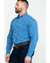 Image #3 - Rough Stock by Panhandle Men's Asti Poplin Print Long Sleeve Western Shirt , , hi-res