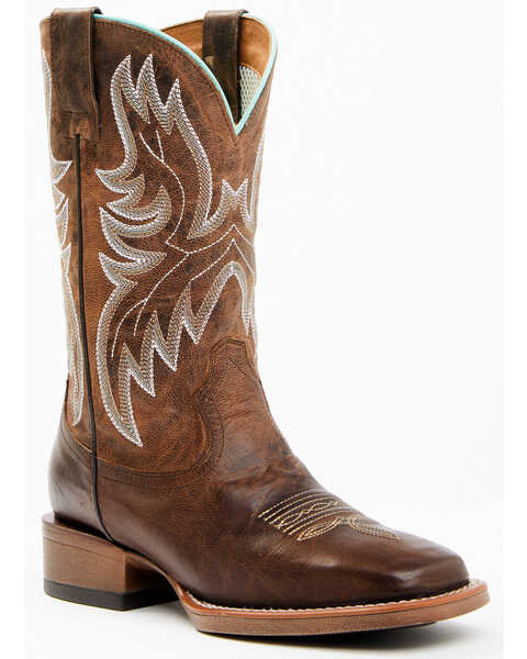Shyanne Stryde® Women's Western Performance Boots - Square Toe, Brown, hi-res