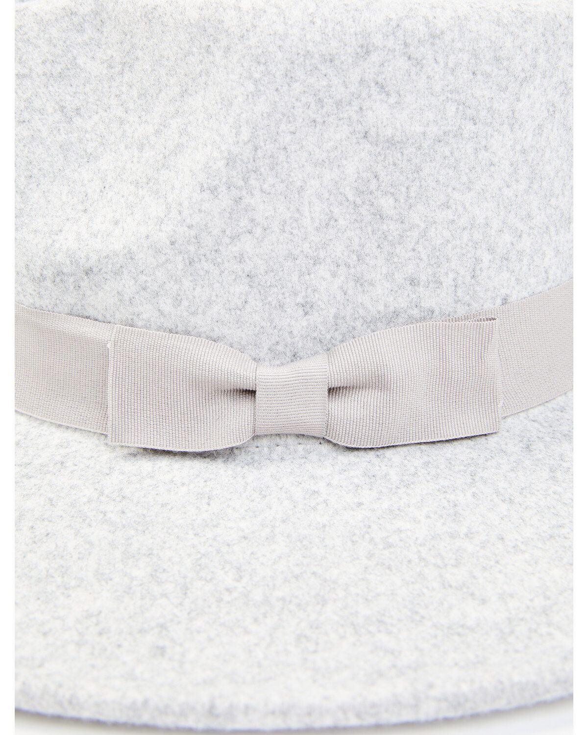 Image #2 - Lucca Women's Heather Grey Ariel II Vegan Felt Western Rancher Hat, Heather Grey, hi-res