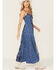 Image #3 - Idyllwind Women's Carver Printed Maxi Dress, Steel Blue, hi-res