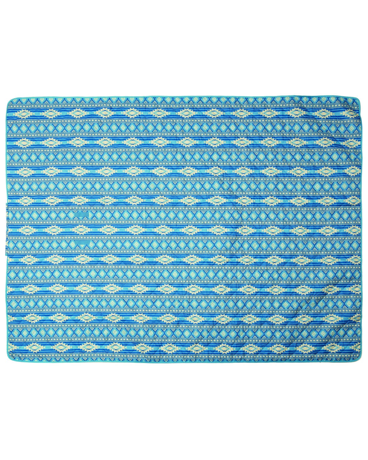 Carstens Home Sundance Printed Picnic Blanket, Blue, hi-res
