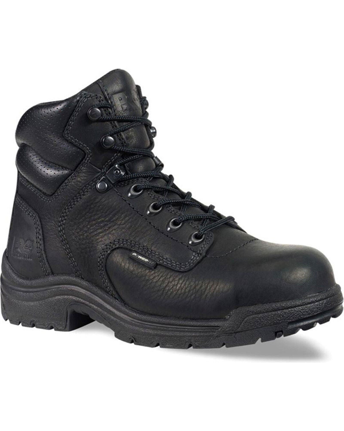 Timberland PRO Women's TITAN 6" Work Boots - Composite Toe, Black, hi-res