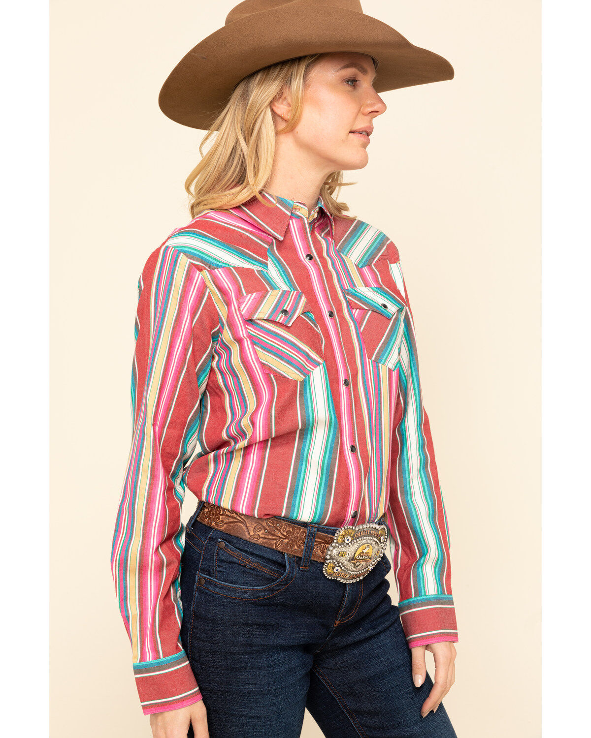 retro western shirts for women