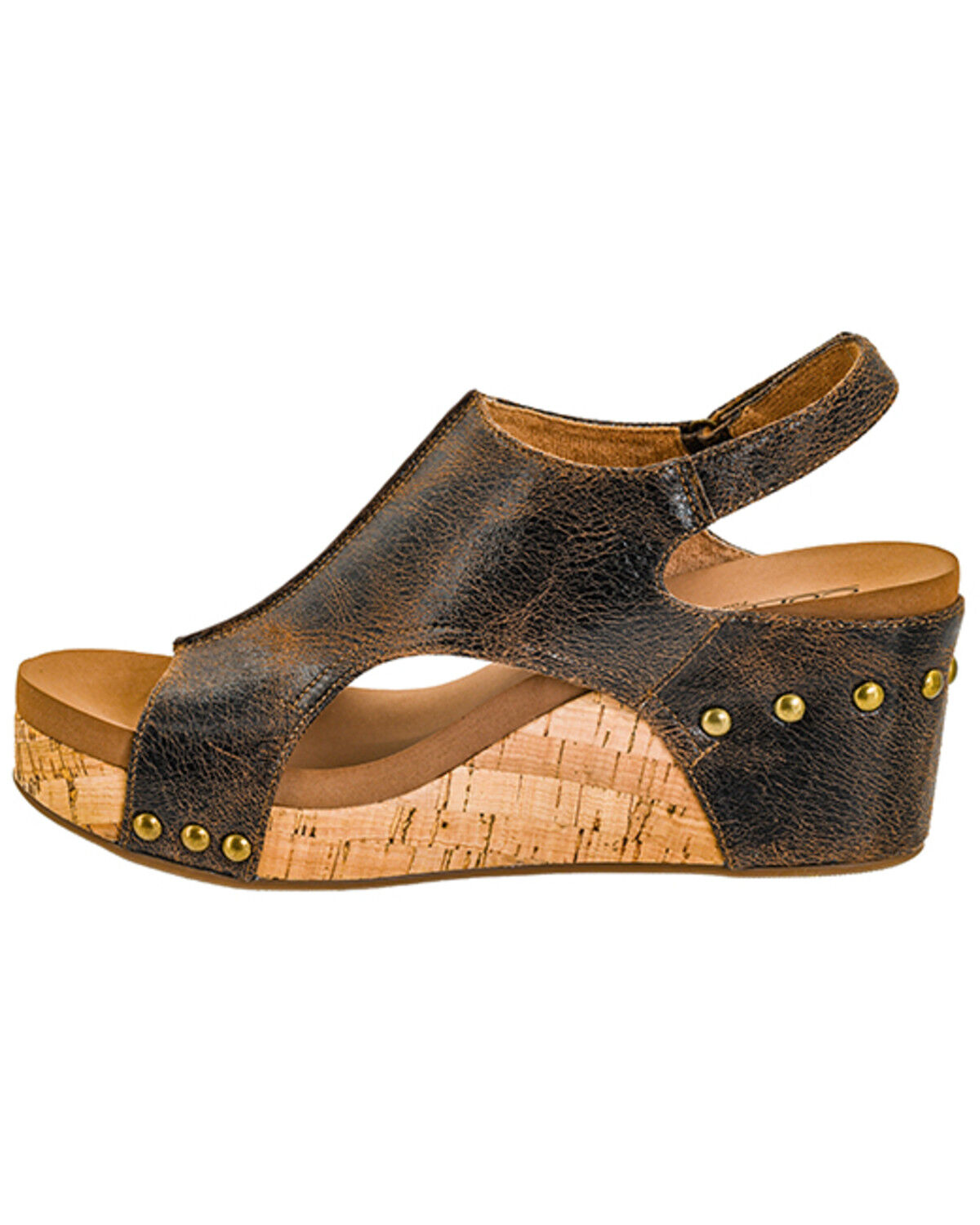 Image #3 - Corkys Women's Carley Sandals, Brown, hi-res