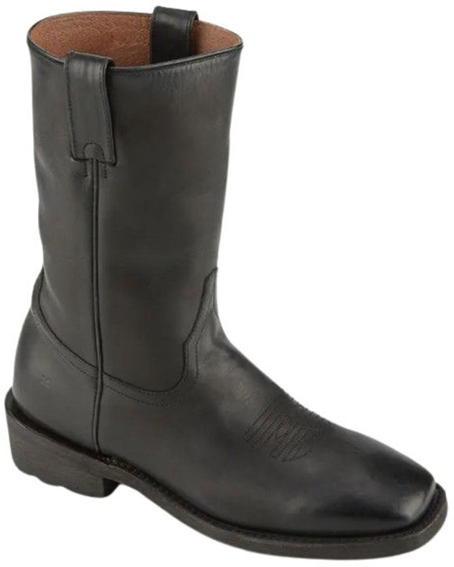 Frye square toe boots mens shop
