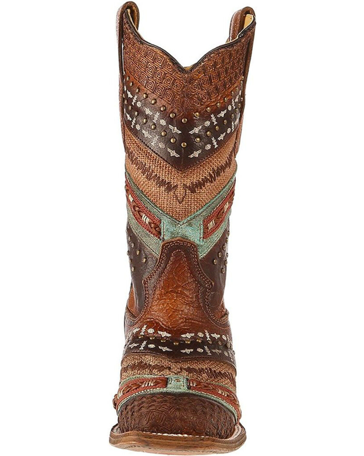 Corral Women's Turquoise and Brown 