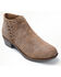 Minnetonka Women's Brenna Side Lace Booties - Round Toe, Lt Brown, hi-res