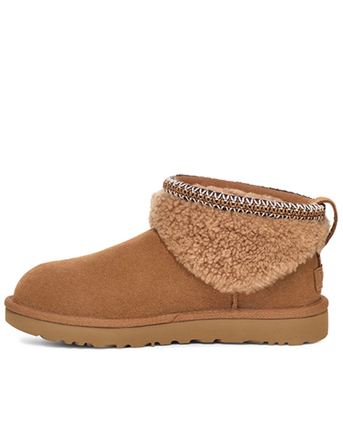 Image #3 - UGG Women's Classic Ultra Mini Maxi Curly, Chestnut, hi-res