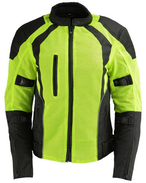 Milwaukee Performance Women's High Visibility Mesh Racer Jacket, Bright Green, hi-res