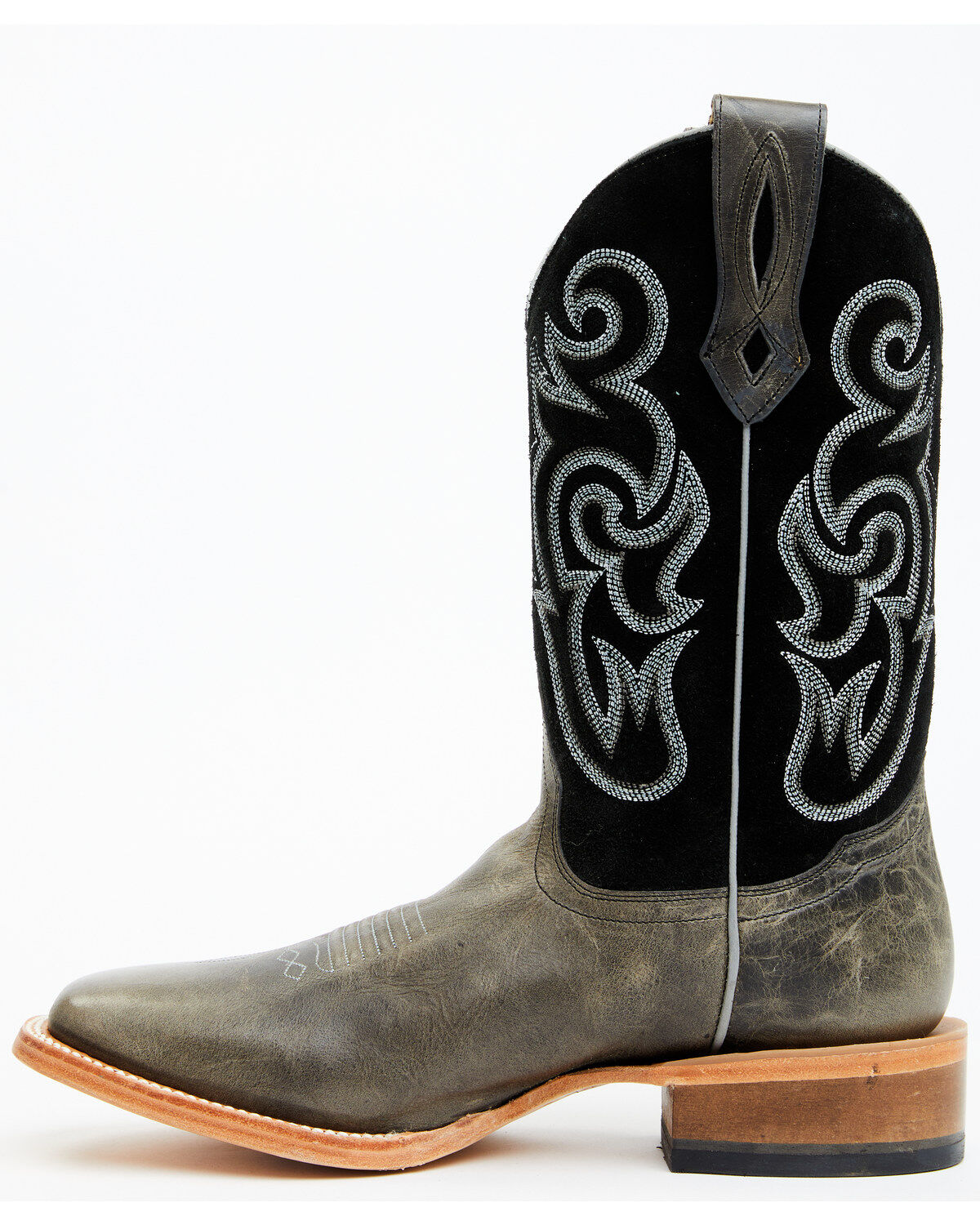 Image #3 - Cody James Men's Lynx Western Boots - Broad Square Toe, Grey, hi-res